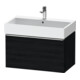 Duravit Meuble sous-lavabo D-Neo 78,4x44,2 cm, ch/Blanc œuf, 1 tiroir, suspendu-1