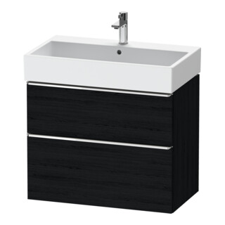 Duravit Meuble sous lavabo D-Neo 78,4x44,2 cm, ch/Ei s, 1 tiroir, 1 coulissant