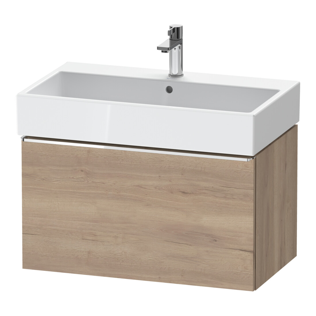 Duravit Meuble sous lavabo D-Neo 78,4x44,2 cm, chêne/oeuf marbré, 1 tiroir, suspendu