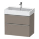 Duravit Meuble sous lavabo D-Neo 78,4x44,2 cm, ES blanc/mat, 1 porte, 1 tiroir-1