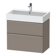 Duravit Meuble sous lavabo D-Neo 78,4x44,2 cm, ES blanc/mat, 1 porte, 1 tiroir