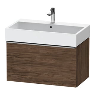 Duravit Meuble sous lavabo D-Neo 78,4x44,2 cm, ES laqué/Nu, 1 tiroir, suspendu