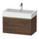 Duravit Meuble sous-lavabo D-Neo 78,4x44,2 cm, g pol/Nu d, 1 tiroir, suspendu-1
