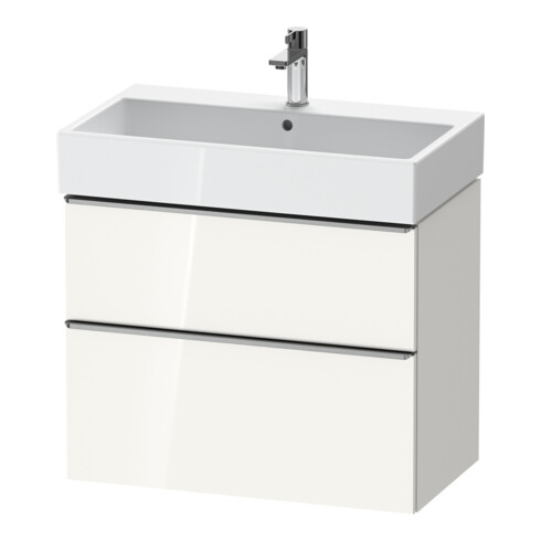 Duravit Meuble sous-lavabo D-Neo 78,4x44,2cm, blanc brillant, 1 porte, 1 tiroir