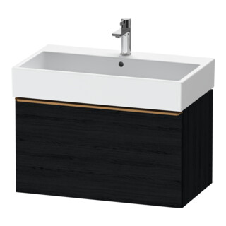 Duravit Meuble sous-lavabo D-Neo 78,4x44,2cm, blanc mat, 1 tiroir, suspendu