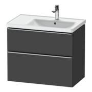 Duravit Meuble sous lavabo D-Neo 78,4x45,2 cm, 1 porte, B R, ES geb/Gra ma