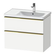 Duravit Meuble sous-lavabo D-Neo 78,4x45,2 cm, 1 porte, blanc poli