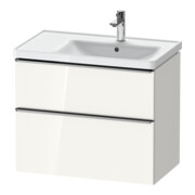 Duravit Meuble sous-lavabo D-Neo 78,4x45,2 cm, 1 porte, droite, blanc brillant