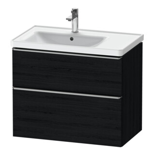 Duravit Meuble sous lavabo D-Neo 78,4x45,2 cm, 1 porte, gauche, blanc mat/éclatant