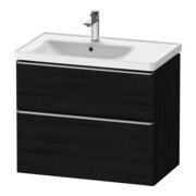 Duravit Meuble sous lavabo D-Neo 78,4x45,2 cm, 1 porte, gauche, blanc mat/éclatant