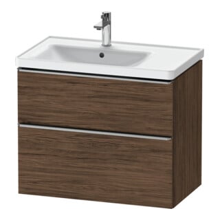 Duravit Meuble sous lavabo D-Neo 78,4x45,2 cm, 1 porte, gauche, chêne foncé