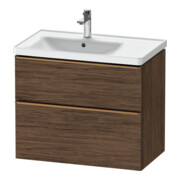Duravit Meuble sous-lavabo D-Neo 78,4x45,2 cm, 1 porte, gauche, chêne foncé-1