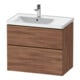 Duravit Meuble sous-lavabo D-Neo 78,4x45,2 cm, 1 porte, gauche, chêne naturel-1