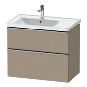 Duravit Meuble sous-lavabo D-Neo 78,4x45,2 cm, 1 porte, gauche, ES lin