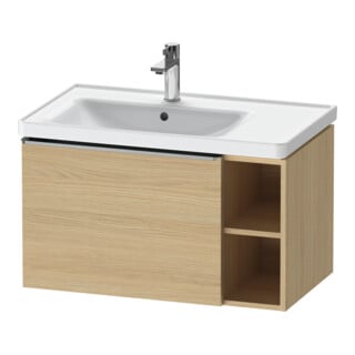 Duravit Meuble sous lavabo D-Neo 78,4x45,2 cm, 1 tiroir, A, B gauche, ES chêne naturel
