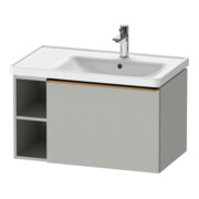 Duravit Meuble sous-lavabo D-Neo 78,4x45,2 cm, 1 tiroir, B droite, bronze mat/gris-1
