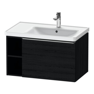 Duravit Meuble sous-lavabo D-Neo 78,4x45,2 cm, 1 tiroir, B droite, ES chêne noir
