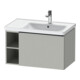 Duravit Meuble sous-lavabo D-Neo 78,4x45,2 cm, 1 tiroir, B droite, gris mat-1