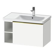 Duravit Meuble sous-lavabo D-Neo 78,4x45,2 cm, 1 tiroir, B droite, or poli/blanc mat