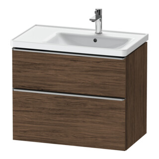 Duravit Meuble sous lavabo D-Neo 78,4x45,2 cm, 1 tiroir, B R, ES chêne foncé