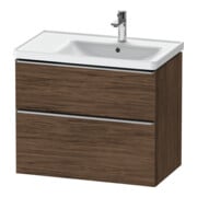Duravit Meuble sous lavabo D-Neo 78,4x45,2 cm, 1 tiroir, B R, ES chêne foncé