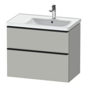 Duravit Meuble sous-lavabo D-Neo 78,4x45,2 cm, 1 tiroir, B R, noir/gris mat
