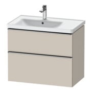 Duravit Meuble sous lavabo D-Neo 78,4x45,2 cm, 1 tiroir, BL, ES geb/Ta ma