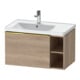 Duravit Meuble sous-lavabo D-Neo 78,4x45,2 cm, 1 tiroir, chêne marbré-1