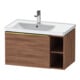 Duravit Meuble sous-lavabo D-Neo 78,4x45,2 cm, 1 tiroir, gol poli/Noyer Nat-1
