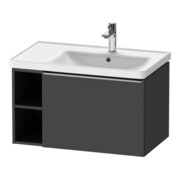 Duravit Meuble sous lavabo D-Neo 78,4x45,2 cm, 1 tiroir, graphite mat