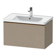 Duravit Meuble sous-lavabo D-Neo 78,4x45,2 cm, b chêne clair, 1 tiroir, suspendu
