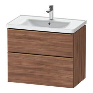 Duravit Meuble sous lavabo D-Neo 78,4x45,2 cm, b chêne/Nu N, 1 porte, 1 tiroir