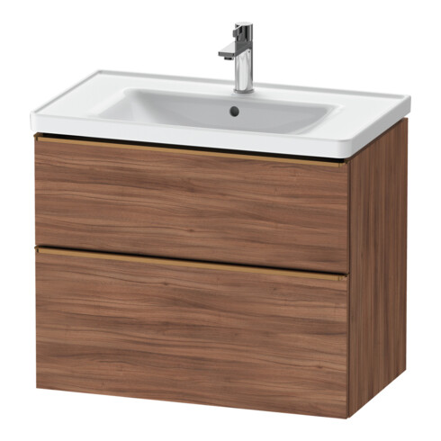 Duravit Meuble sous lavabo D-Neo 78,4x45,2 cm, b chêne/Nu N, 1 porte, 1 tiroir