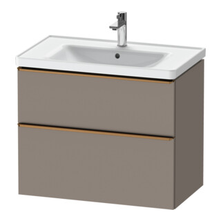 Duravit Meuble sous-lavabo D-Neo 78,4x45,2 cm, blanc brillant, 1 tiroir, 1 porte
