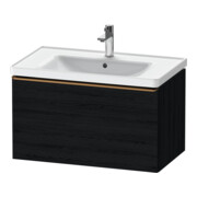 Duravit Meuble sous-lavabo D-Neo 78,4x45,2 cm, blanc brillant, 1 tiroir, suspendu