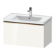 Duravit Meuble sous-lavabo D-Neo 78,4x45,2 cm, blanc brillant, 1 tiroir, suspendu-1