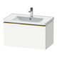 Duravit Meuble sous-lavabo D-Neo 78,4x45,2 cm, blanc brillant, 1 tiroir, suspendu-1