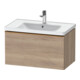 Duravit Meuble sous lavabo D-Neo 78,4x45,2 cm, blanc mat, 1 tiroir, suspendu-1