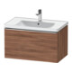 Duravit Meuble sous-lavabo D-Neo 78,4x45,2 cm, ch/nb Nat, 1 tiroir, suspendu-1