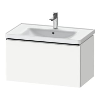 Duravit Meuble sous-lavabo D-Neo 78,4x45,2 cm, ES blanc mat, 1 tiroir, suspendu