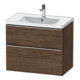 Duravit Meuble sous lavabo D-Neo 78,4x45,2 cm, ES chêne naturel, 1 porte, 1 tiroir-1