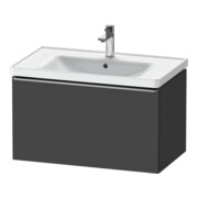 Duravit Meuble sous-lavabo D-Neo 78,4x45,2 cm, ES laqué/gris m, 1 tiroir, suspendu-1