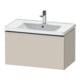 Duravit Meuble sous-lavabo D-Neo 78,4x45,2 cm, ES laqué/Ta m, 1 tiroir, suspendu-1