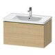 Duravit Meuble sous-lavabo D-Neo 78,4x45,2 cm, g pol/Ei N, 1 tiroir, suspendu-1