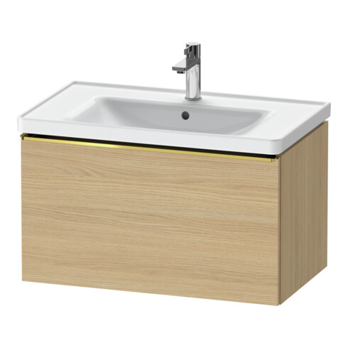 Duravit Meuble sous-lavabo D-Neo 78,4x45,2 cm, g pol/Ei N, 1 tiroir, suspendu