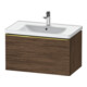 Duravit Meuble sous-lavabo D-Neo 78,4x45,2 cm, g pol/Nu d, 1 tiroir, suspendu-1