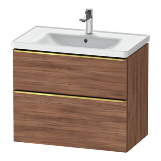 Duravit Meuble sous-lavabo D-Neo 78,4x45,2 cm, g pol/Nu N, 1 porte, 1 tiroir