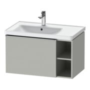 Duravit Meuble sous-lavabo D-Neo 78,4x45,2cm, 1 tiroir, B gauche, ES gris mat