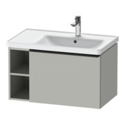 Duravit Meuble sous-lavabo D-Neo 78,4x45,2cm, 1 tiroir, blanc/gris mat-1