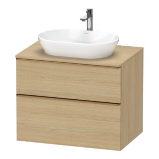 Duravit Meuble sous-lavabo D-Neo 80x55 cm, b geb/Ei N, 2 SBK, 1 A, 1 Pl